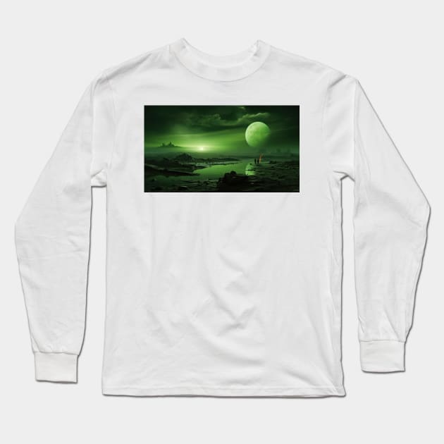 Uranus Long Sleeve T-Shirt by thewandswant